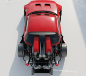 مزدا MX-5 با موتور W16 بوگاتی